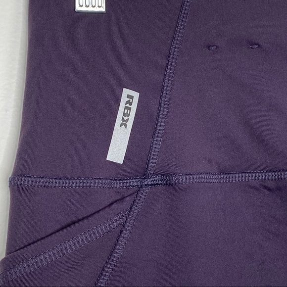 RBX Dark Purple Side Pocket Leggings - Picture 5 of 8